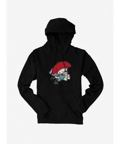 My Melody Napping With Flat Hoodie $10.78 Hoodies