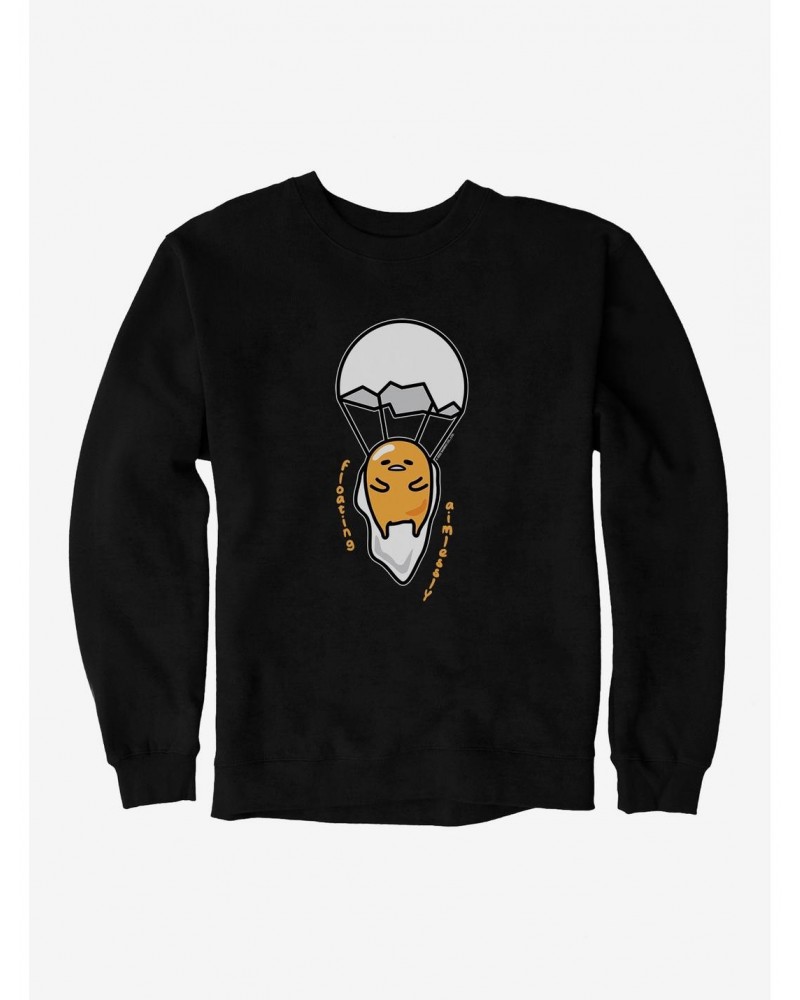 Gudetama Floating Aimlessly Sweatshirt $10.92 Sweatshirts