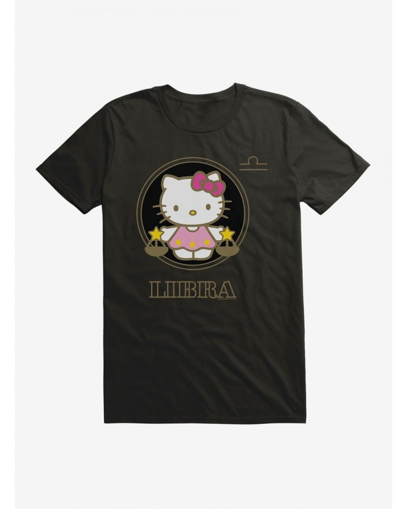 Hello Kitty Star Sign Libra Stencil T-Shirt $8.41 T-Shirts