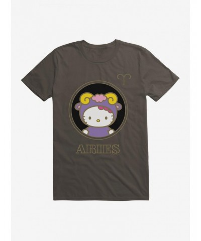 Hello Kitty Star Sign Aries Stencil T-Shirt $8.99 T-Shirts