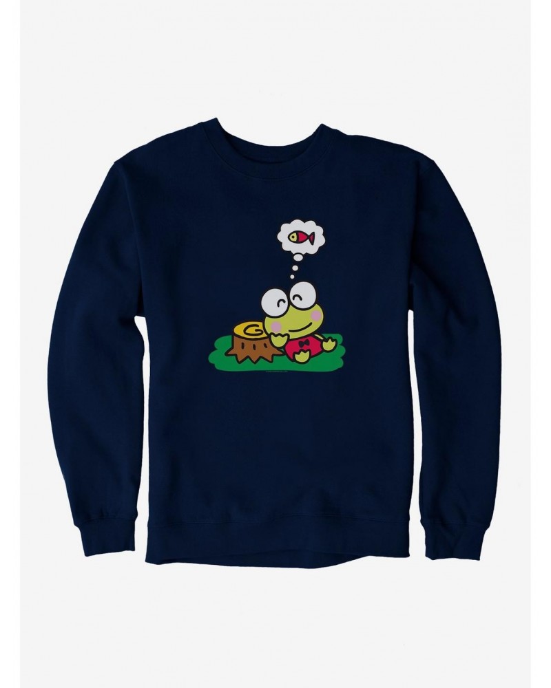 Keroppi Outdoor Thinking Sweatshirt $13.87 Sweatshirts