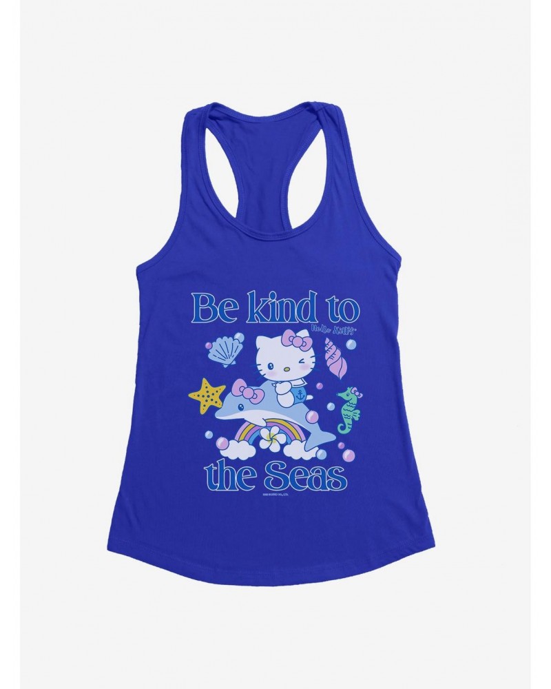 Hello Kitty Be Kind To The Seas Girls Tank $8.17 Tanks