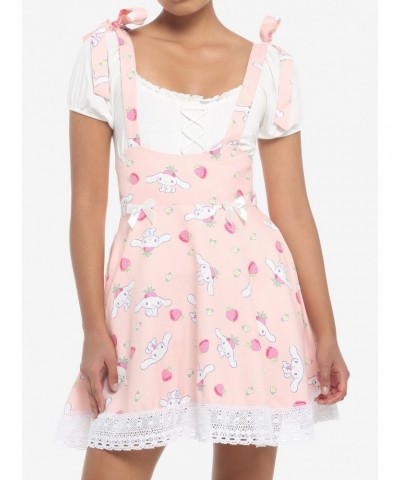 Cinnamoroll Strawberries Suspender Skirt $11.14 Skirts