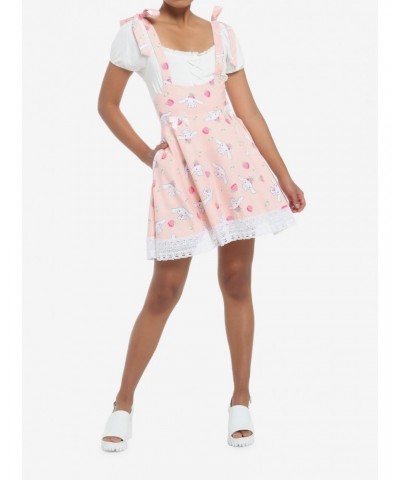 Cinnamoroll Strawberries Suspender Skirt $11.14 Skirts