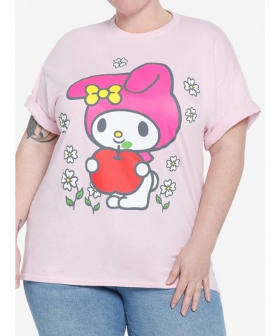My Melody Jumbo Double-Sided Boyfriend Fit Girls T-Shirt Plus Size $9.15 T-Shirts
