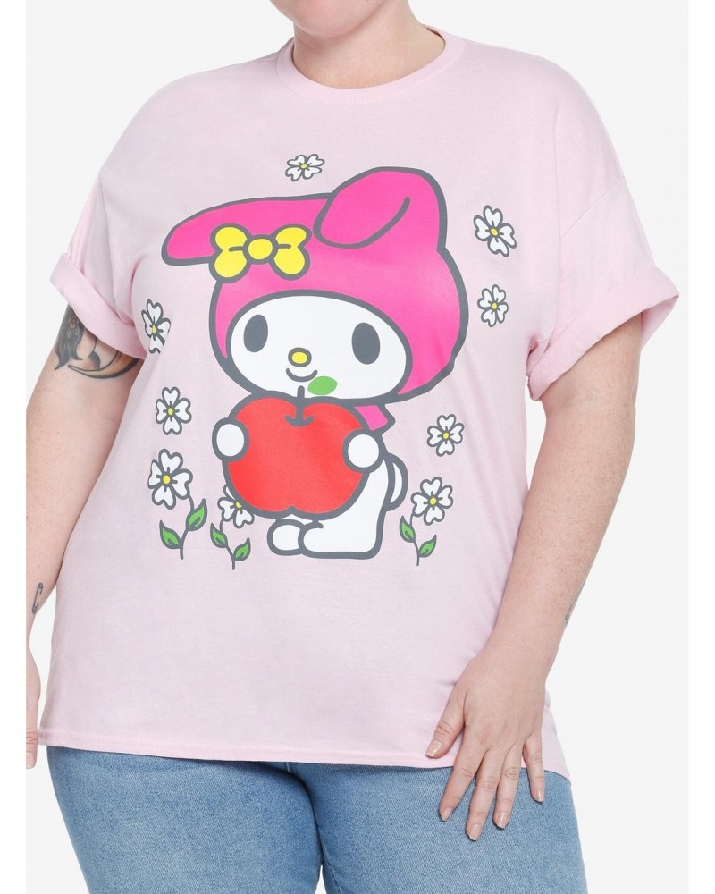 My Melody Jumbo Double-Sided Boyfriend Fit Girls T-Shirt Plus Size $9.15 T-Shirts