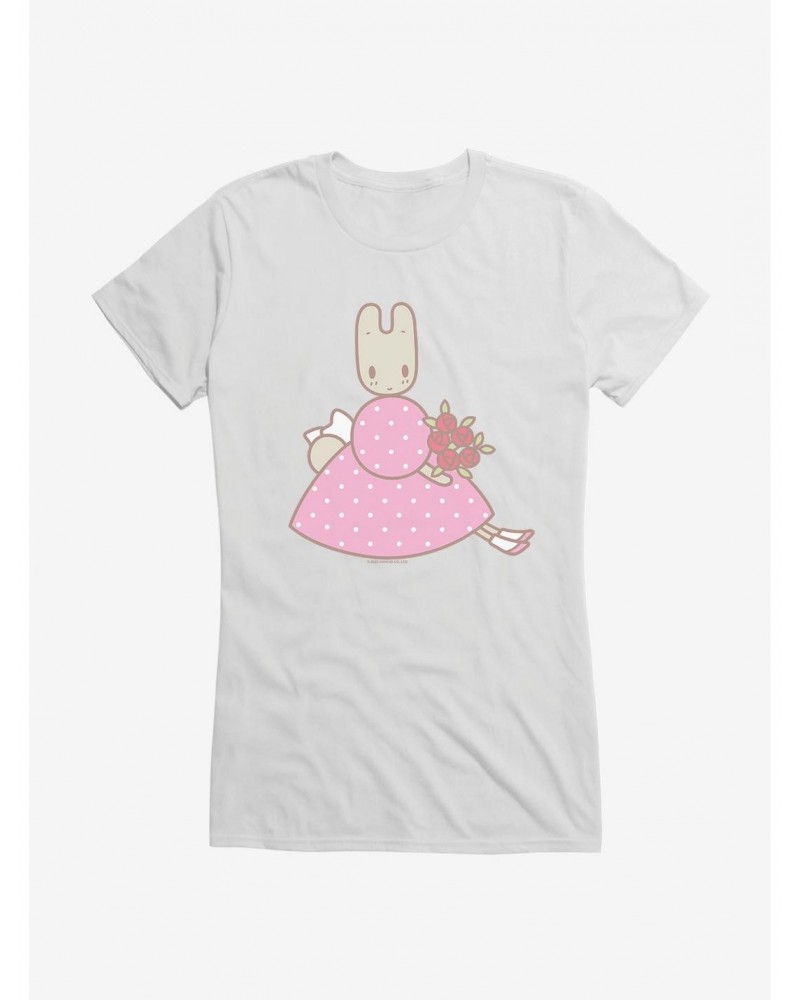 Marron Cream Pretty In Pink Girls T-Shirt $9.16 T-Shirts