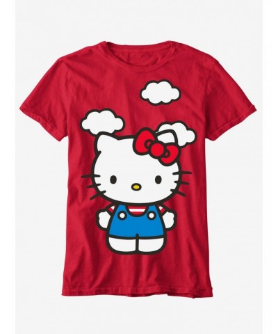 Hello Kitty Jumbo Double-Sided Boyfriend Fit Girls T-Shirt Plus Size $12.36 T-Shirts