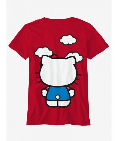 Hello Kitty Jumbo Double-Sided Boyfriend Fit Girls T-Shirt Plus Size $12.36 T-Shirts