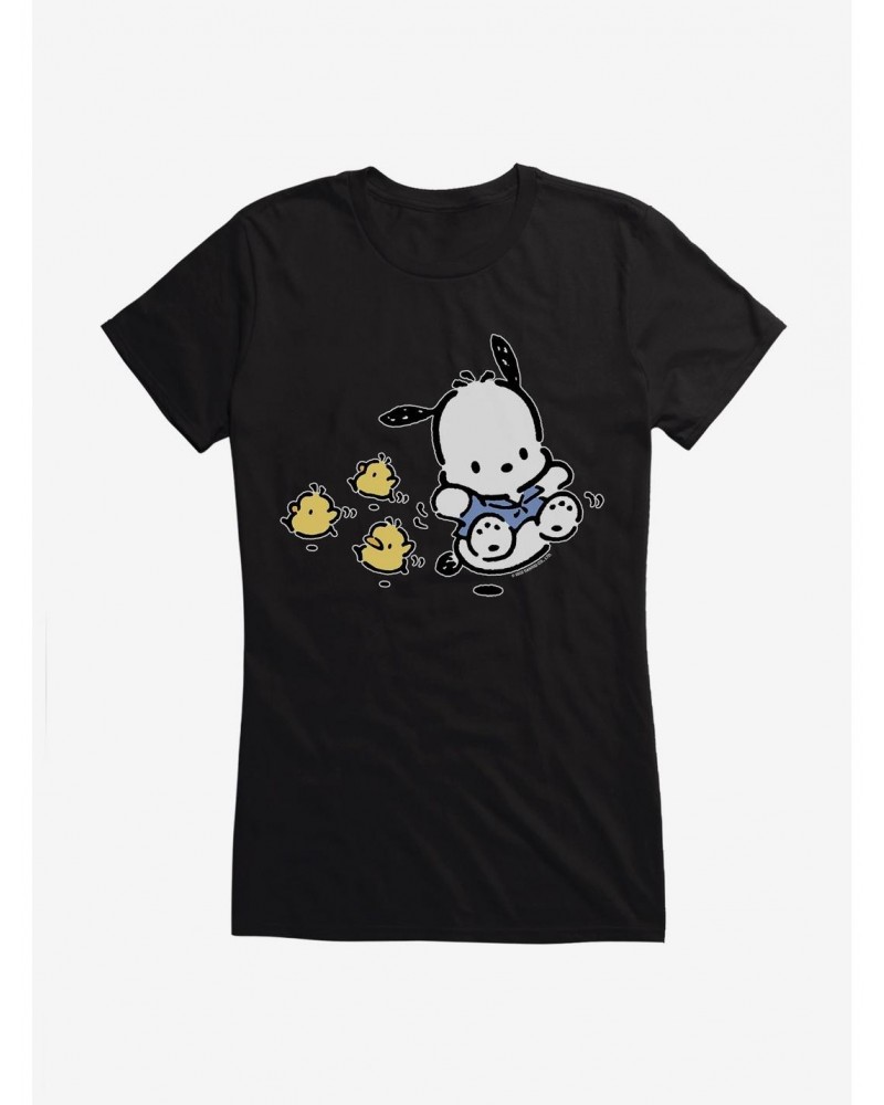 Pochacco Outdoor Games Girls T-Shirt $9.56 T-Shirts