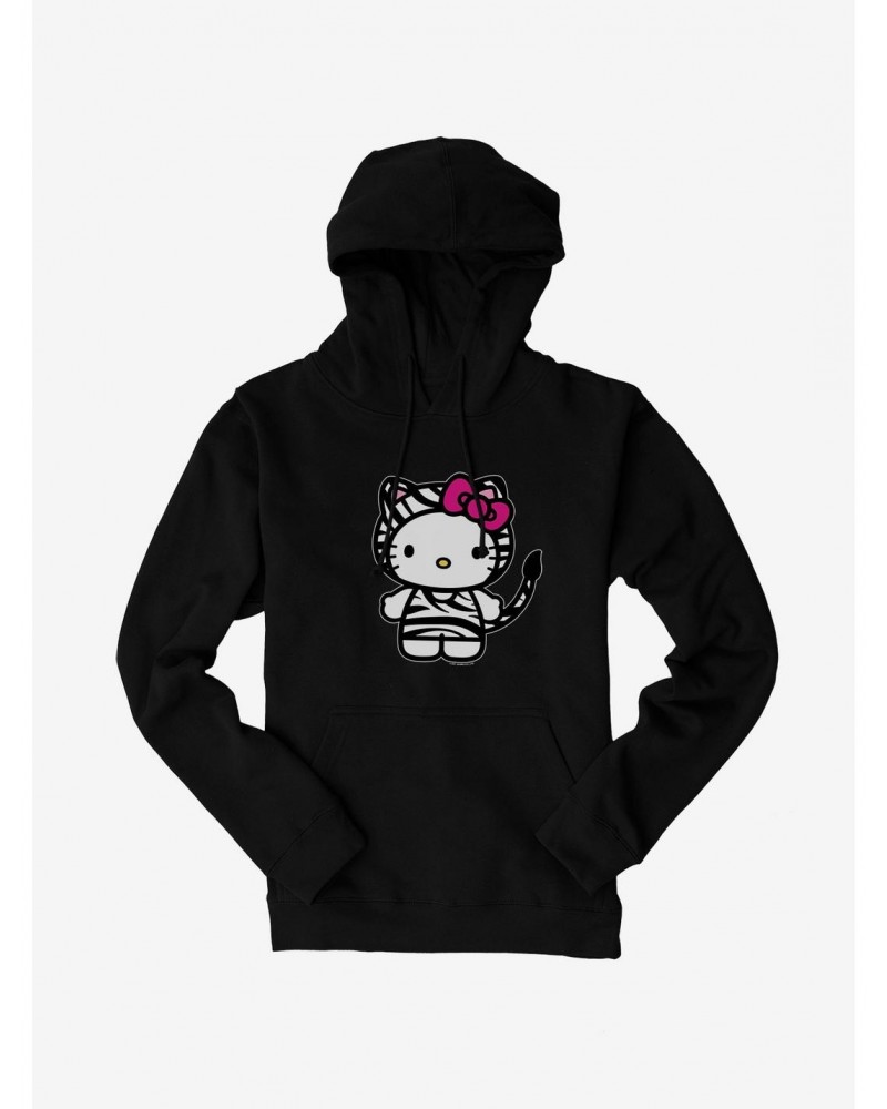 Hello Kitty Jungle Paradise Zebra Print Hoodie $13.65 Hoodies