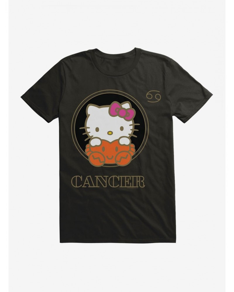 Hello Kitty Star Sign Cancer Stencil T-Shirt $9.18 T-Shirts