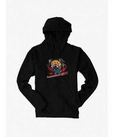 Aggretsuko Metal Raging Hoodie $12.21 Hoodies