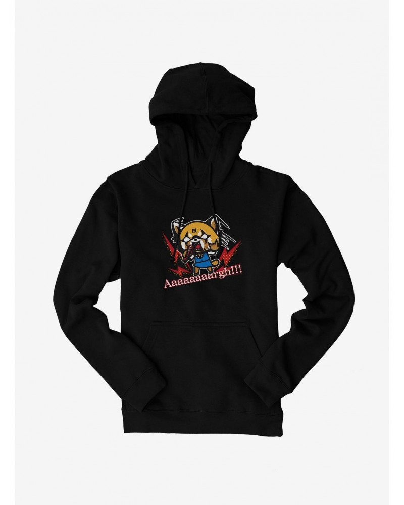 Aggretsuko Metal Raging Hoodie $12.21 Hoodies