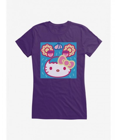Hello Kitty Sweet Kaiju Blueberry Girls T-Shirt $9.96 T-Shirts
