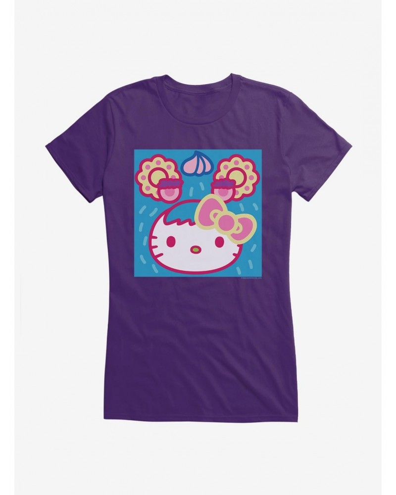 Hello Kitty Sweet Kaiju Blueberry Girls T-Shirt $9.96 T-Shirts