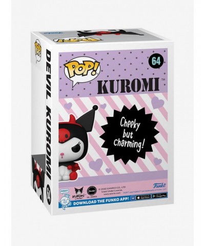 Funko Sanrio Pop! Devil Kuromi Vinyl Figure 2022 HT Expo Exclusive $4.77 T-Shirts