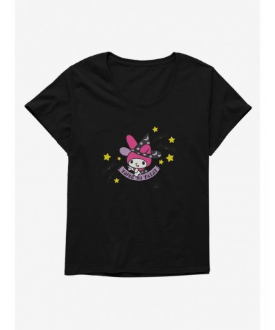 My Melody Halloween Witch Girls T-Shirt Plus Size $11.48 T-Shirts