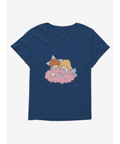 Little Twin Stars Cloud Dream Girls T-Shirt Plus Size $10.87 T-Shirts