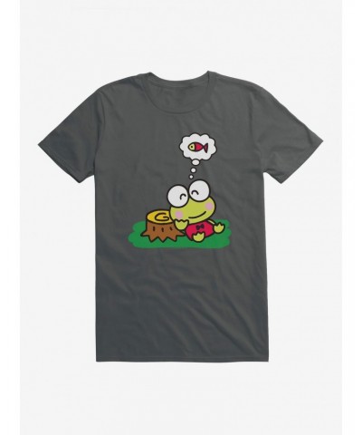Keroppi Outdoor Thinking T-Shirt $7.65 T-Shirts