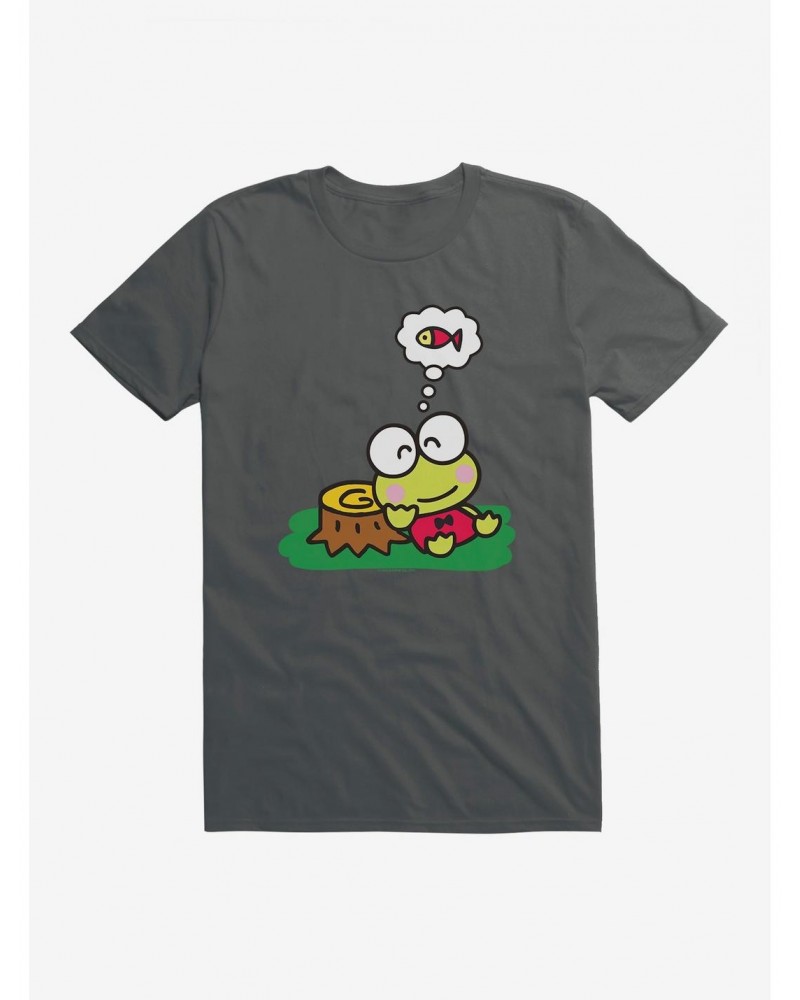 Keroppi Outdoor Thinking T-Shirt $7.65 T-Shirts