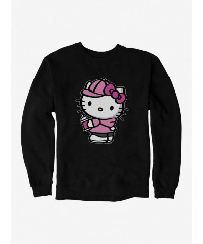 Hello Kitty Pink Side Sweatshirt $12.40 Sweatshirts