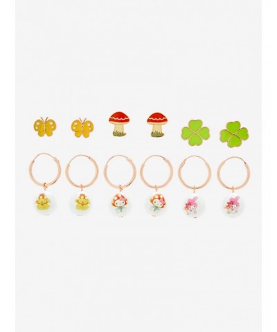 Hello Kitty And Friends Mushroom Earring Set $7.00 Earring Set
