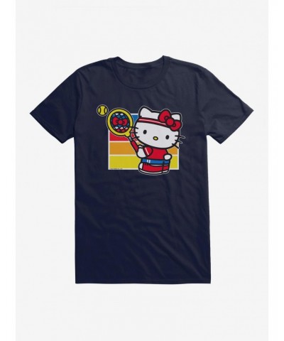 Hello Kitty Color Tennis Serve T-Shirt $8.99 T-Shirts