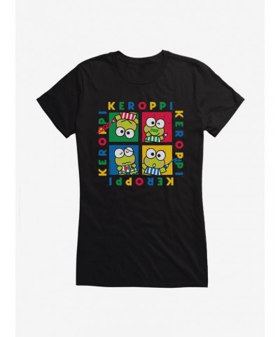 Keroppi Four Square Girls T-Shirt $7.97 T-Shirts