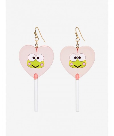 Keroppi Heart Lollipop Earrings $4.76 Earrings