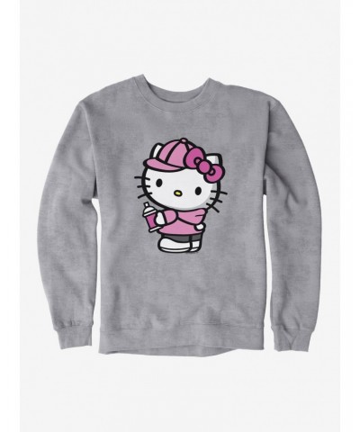 Hello Kitty Pink Side Sweatshirt $14.17 Sweatshirts