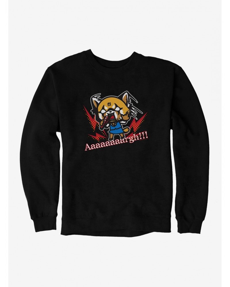 Aggretsuko Metal Raging Sweatshirt $11.22 Sweatshirts