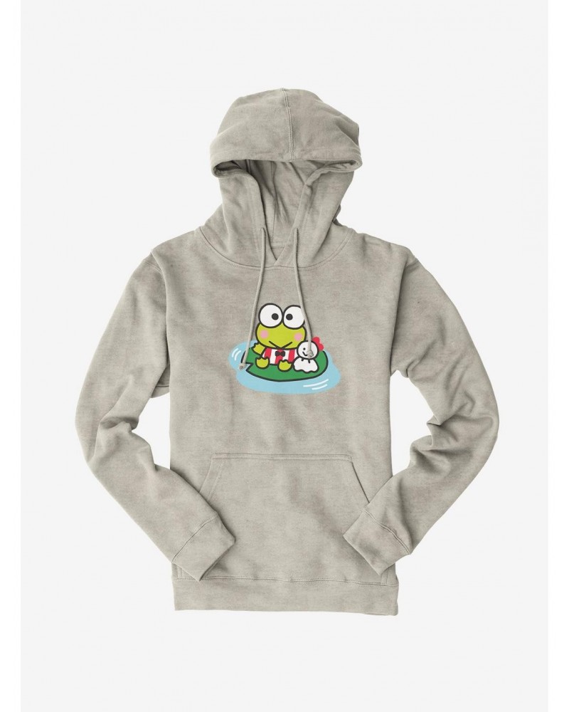 Keroppi & Teru Teru Sitting Hoodie $16.88 Hoodies