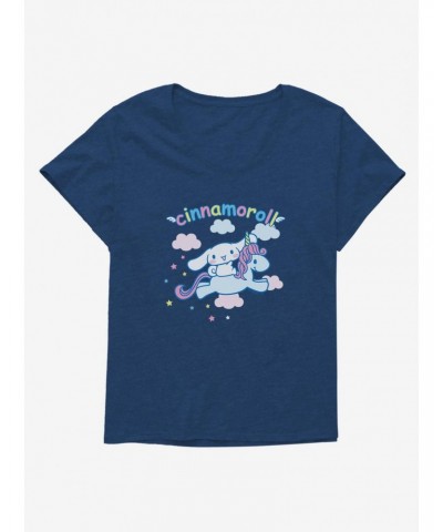 Cinnamoroll Unicorn Girls T-Shirt Plus Size $6.94 T-Shirts
