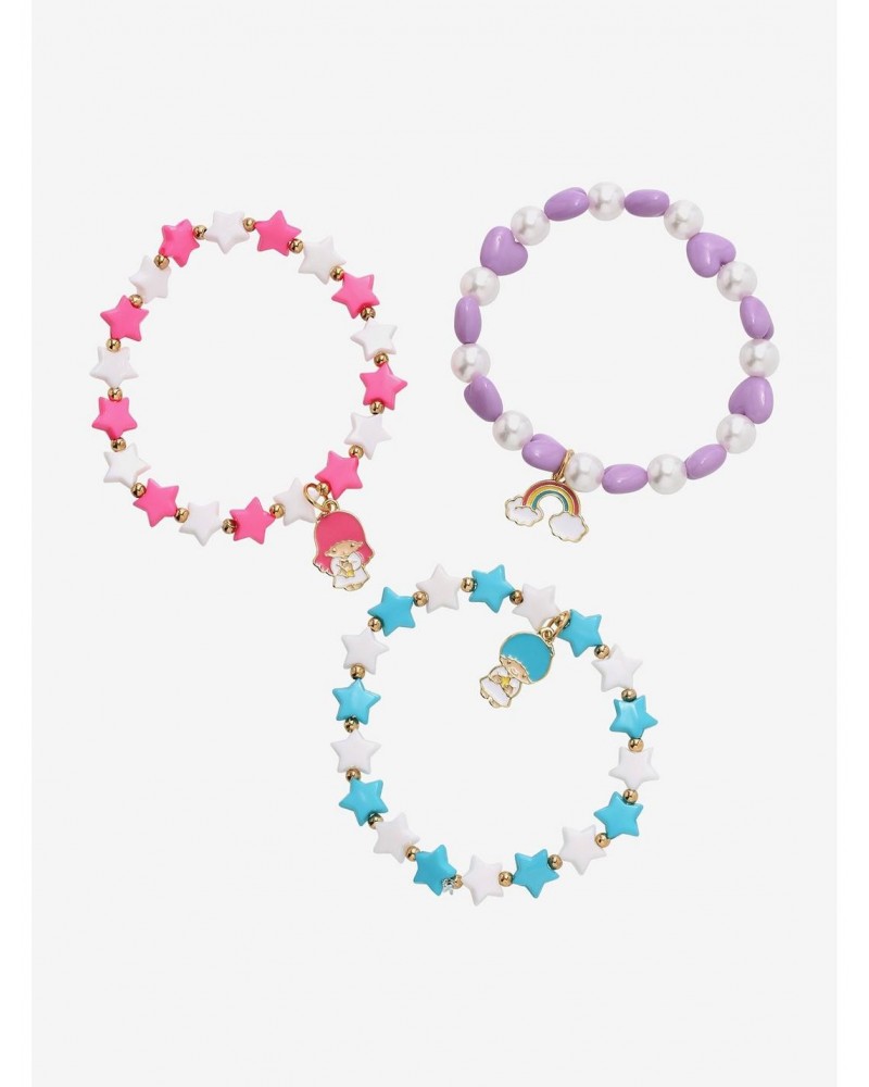Little Twin Stars Rainbow Beaded Bracelet Set $5.12 Bracelet Set