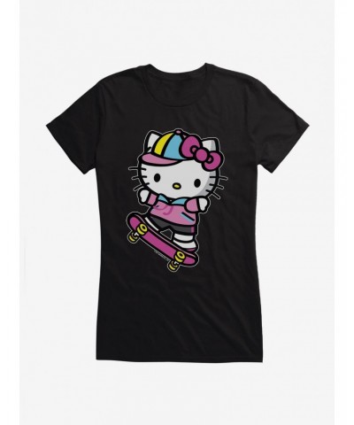Hello Kitty Skateboard Girls T-Shirt $8.37 T-Shirts