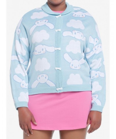 Cinnamoroll Cloud Collar Girls Cardigan Plus Size $14.38 Cardigans