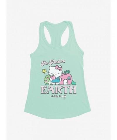 Hello Kitty Be Kind To The Earth Girls Tank $6.77 Tanks