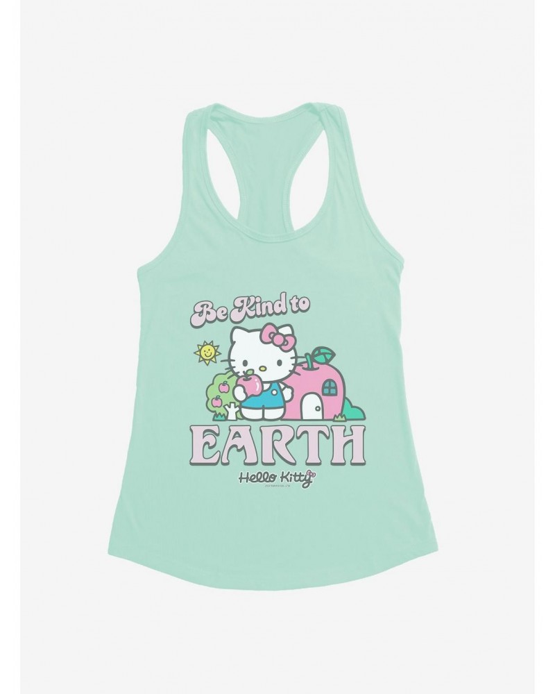 Hello Kitty Be Kind To The Earth Girls Tank $6.77 Tanks