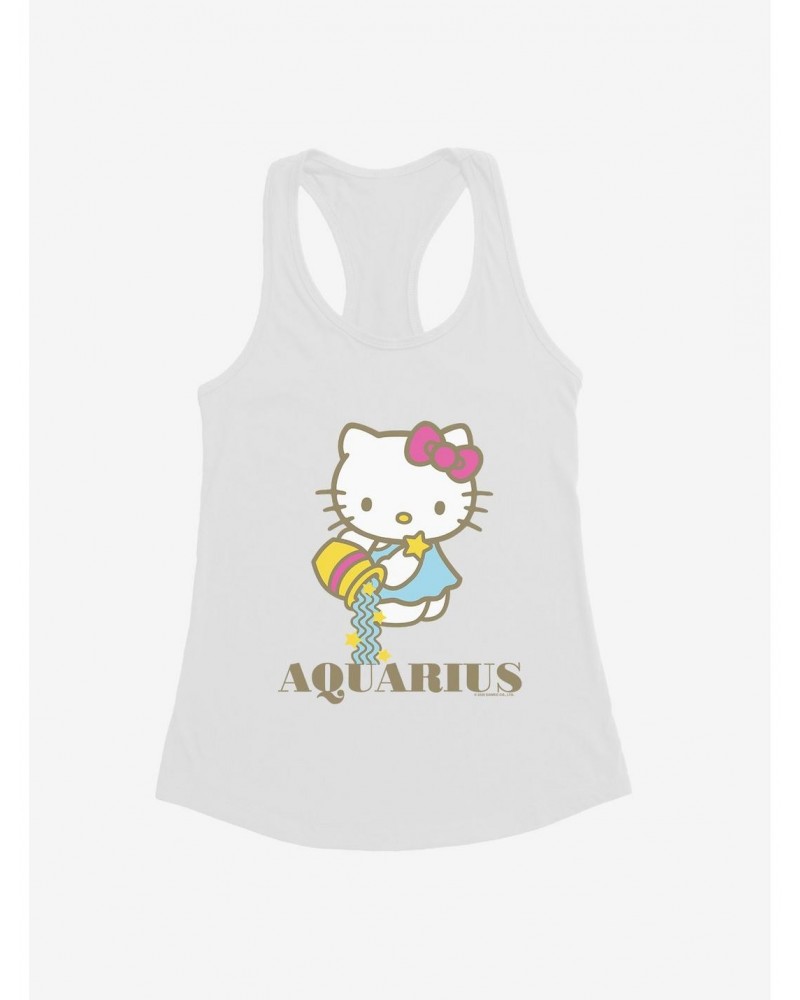 Hello Kitty Star Sign Aquarius Girls Tank $9.76 Tanks