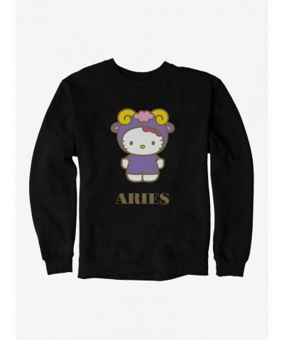 Hello Kitty Star Sign Aries Sweatshirt $10.33 Sweatshirts