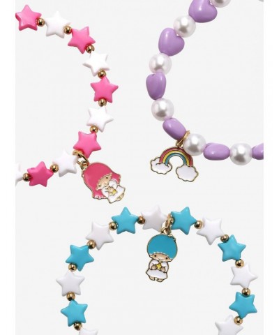 Little Twin Stars Rainbow Beaded Bracelet Set $5.12 Bracelet Set