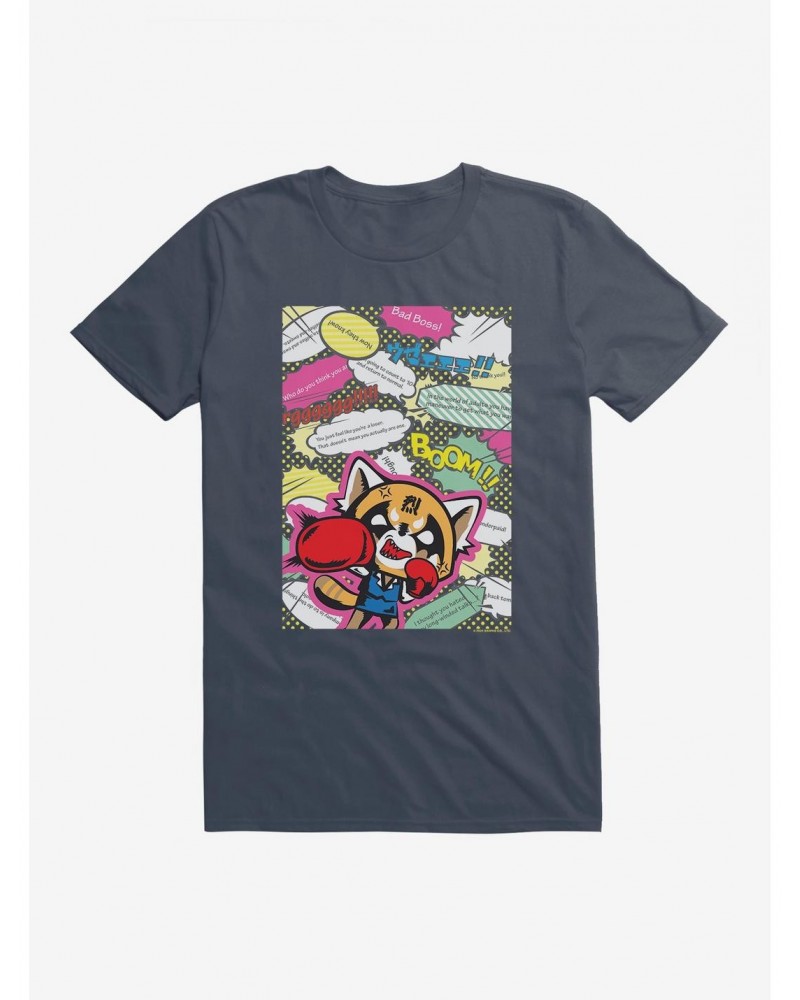 Aggretsuko Fighting Words T-Shirt $7.84 T-Shirts