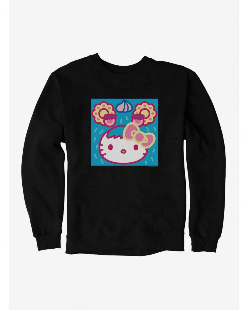 Hello Kitty Sweet Kaiju Blueberry Sweatshirt $11.51 Sweatshirts