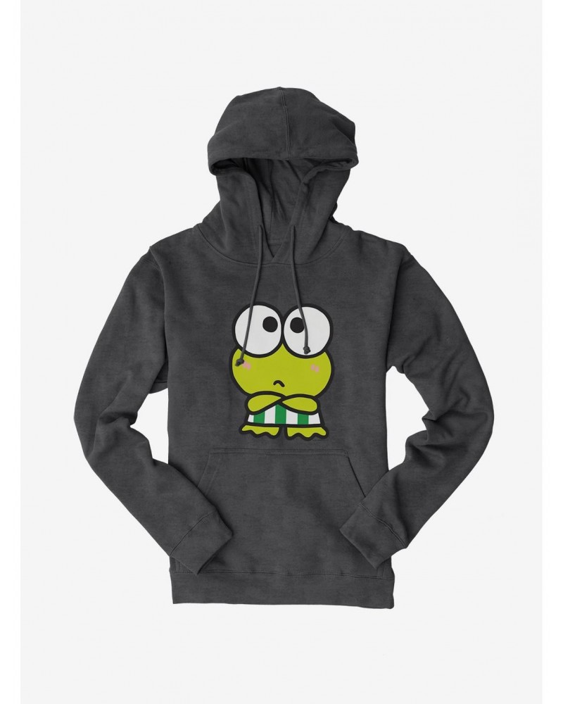 Keroppi Grumpy Hoodie $17.60 Hoodies