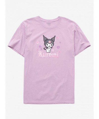 Kuromi Lavender Girls T-Shirt $9.71 T-Shirts