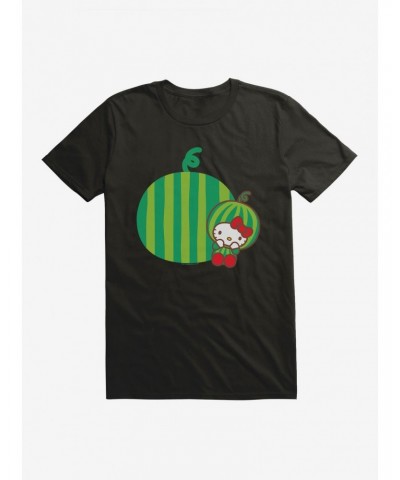 Hello Kitty Five A Day Watermelon Relaxing T-Shirt $9.56 T-Shirts
