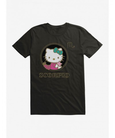 Hello Kitty Star Sign Scorpio Stencil T-Shirt $8.80 T-Shirts