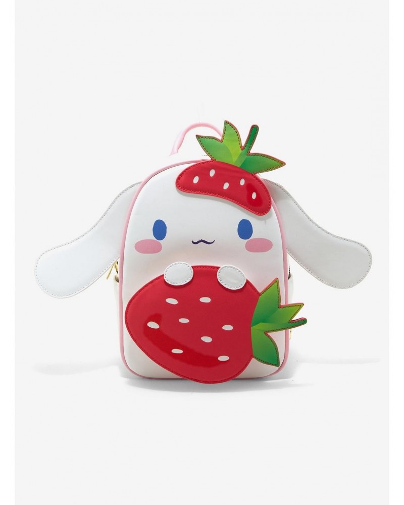 Her Universe Cinnamoroll Strawberry Mini Backpack $16.47 Backpacks