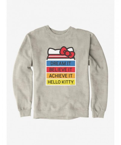 Hello Kitty Dream It Believe It Achieve It Sweatshirt $11.22 Sweatshirts